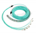 Cavo in fibra ottica 12 fibre, multimodale, 12G OM3, LC-LC